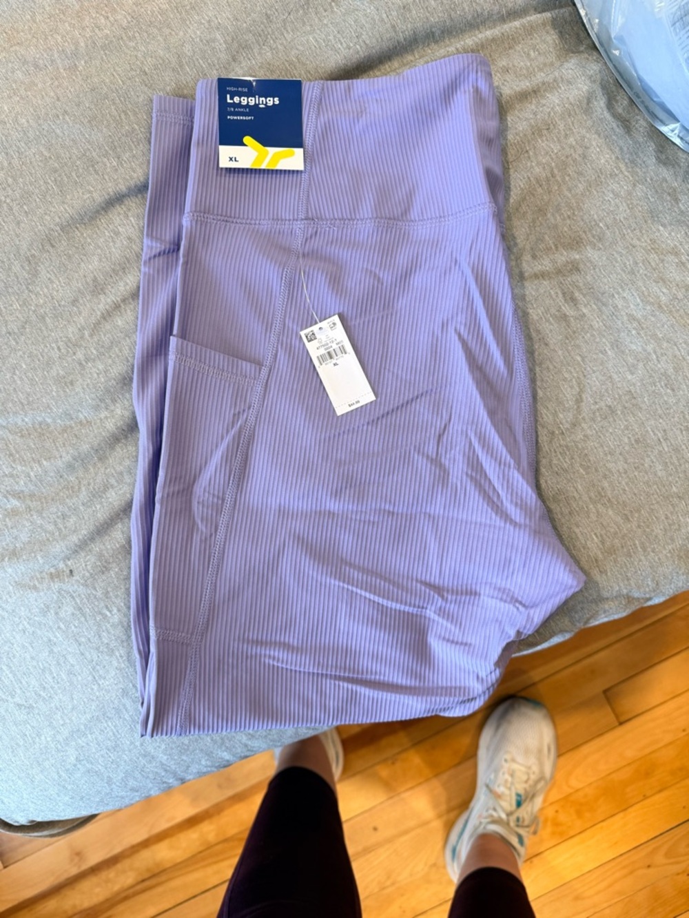 Old Navy Lavender Ribbed Leggings